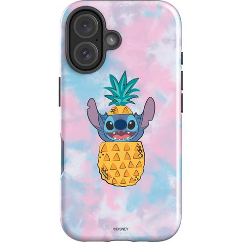 Disney Lilo and Stitch Pineapple Stitch iPhone 16 Plus Impact Case